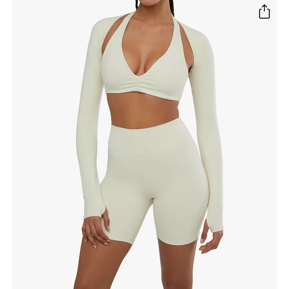 Dancer Sleeve Top | Cream - One Size